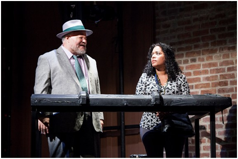 Stephen McKinley Henderson and Liza Colón-Zayas in a scene from Between Riverside and Crazy (Photo credit: Kevin Thomas Garcia)