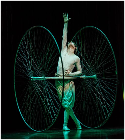 Icarus in a scene from Varekai (Photo credit: Courtesy of Cirque du Soleil)