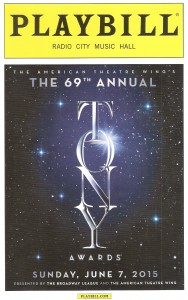 The Tony Awards program