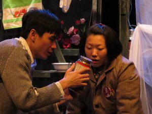 Wanning Jen and Chun Cho in a scene from “Midnight Kill” (Photo credit: Remy)