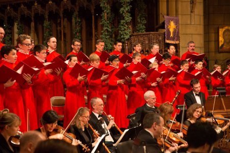 The Saint Thomas Choir of Men and Boys with Concert Royal (Photo credit: Courtesy of Saint Thomas Church)