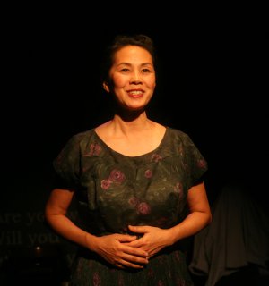 Karen Tsen Lee in a scene from “No-No Boy” (Photo credit: John Quincy Lee)