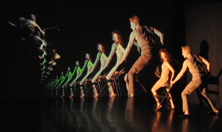 A scene from “Remembering What Never Happened” performed by Bridgman|Packer Dance