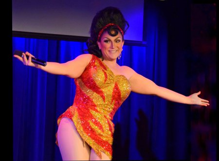BenDeLaCreme in a scene from “Inferno A-Go-Go” (Photo credit: Jason Russo)