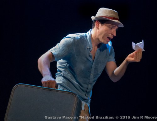Gustavo Pace in a scene from “Naked Brazilian” (Photo credit: Jim R Moore)
