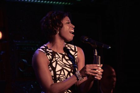 Montego Glover as she appeared in New York Pops Underground at Feinstein’s/54 Below on September 19, 2016 (Photo credit: Genevieve Keddy)