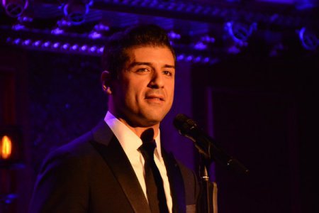 Tony Yazbeck as he appeared in New York Pops Underground at Feinstein’s/54 Below on September 19, 2016 (Photo credit: Genevieve Keddy)