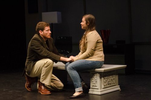 Sawyer Spielberg and Meghan St. Thomas in a scene from “Safe” (Photo credit: Jenny Sharp)