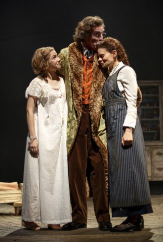 Tavi Gevinson, John Glover and Celia Keenan-Bolger in a scene from “The Cherry Orchard” (Photo credit: Joan Marcus)