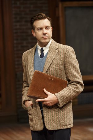 Jason Sudeikis in a scene from “Dead Poets Society” (Photo credit: Joan Marcus)