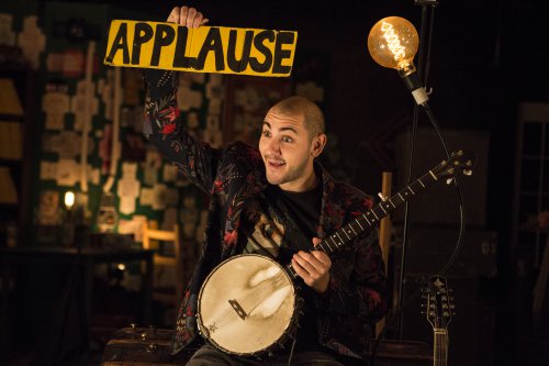 Gideon Irving in a scene from “My Name Is Gideon: I’m Probably Going to Die, Eventually” (Photo credit: Maria Baranova) 