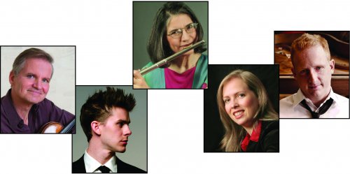 Curtis Macomber, Chris Gross, Patricia Spencer, Meighan Stoops and Steven Beck (Couresy of The Da Capo Chamber Players)