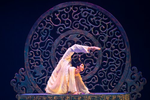 A scene from The China National Opera & Dance Drama Theater’s production “Confucius (Photo credit: Liu Haidong)