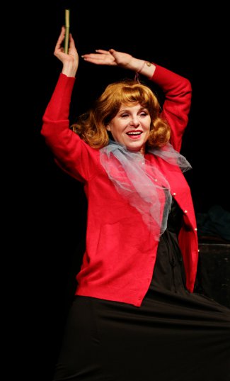 Angelica Page in a scene from “Turning Page” (Photo credit: Peter Yesley)