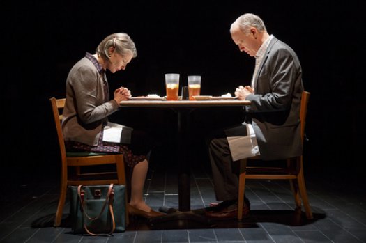 Annette O’Toole and Reed Birney in a scene from “Man from Nebraska” (Photo credit: Joan Marcus)
