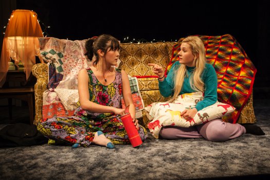 Isabelle Fuhrman and Abigail Breslin in “All the Fine Boys” (Photo credit: Monique Carboni)